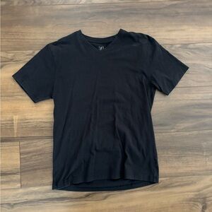 Black V-Neck Men's Shirt